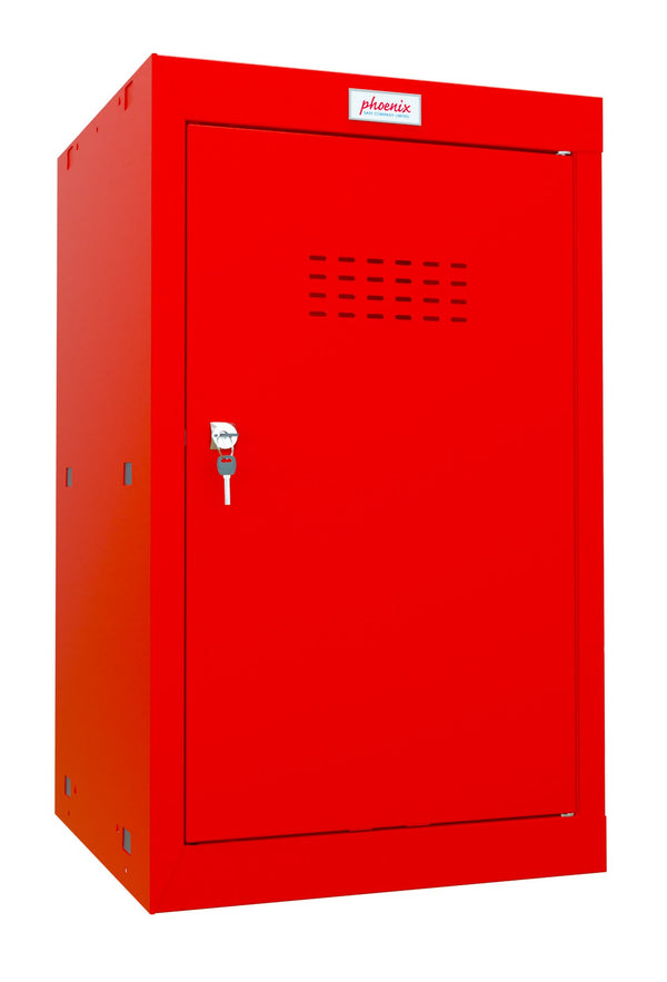 Phoenix CL Series Size 3 Cube Locker in Red with Key Lock CL0644RRK - UK BUSINESS SUPPLIES
