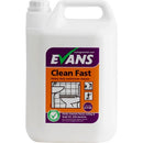 Evans Vanodine Clean Fast Heavy Duty Washroom Cleaner 5 Litre - UK BUSINESS SUPPLIES