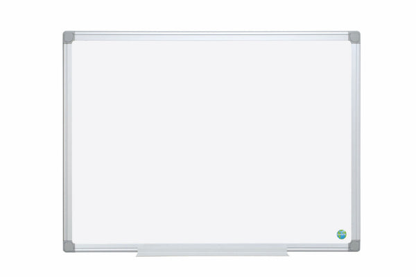 Bi-Office Earth-It Magnetic Enamel Whiteboard Aluminium Frame 900x600mm - CR0620790 - UK BUSINESS SUPPLIES