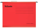Esselte Classic A4 Suspension File Board 15mm V Base Red (Pack 25) 90316 - UK BUSINESS SUPPLIES