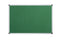 Bi-Office Maya Green Felt Noticeboard Aluminium Frame 2400x1200mm - FA2144170 - UK BUSINESS SUPPLIES
