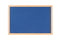 Bi-Office Earth-It Blue Felt Noticeboard Oak Wood Frame 1200x900mm - FB1443233 - UK BUSINESS SUPPLIES