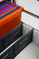Phoenix Vertical Fire File 2 Drawer Filing Cabinet Elecronic Lock White FS2252E - UK BUSINESS SUPPLIES