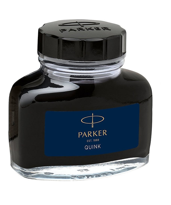 Parker Quink Bottled Refill Ink for Fountain Pens 57ml Blue - 1950376 - UK BUSINESS SUPPLIES