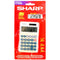 Sharp EL240SAB 8 Digit Handheld Calculator Grey SH-EL240SAB - UK BUSINESS SUPPLIES