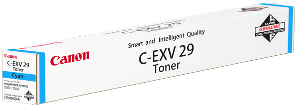 Canon EXV29C Cyan Standard Capacity Toner Cartridge 27k pages - 2794B002 - UK BUSINESS SUPPLIES