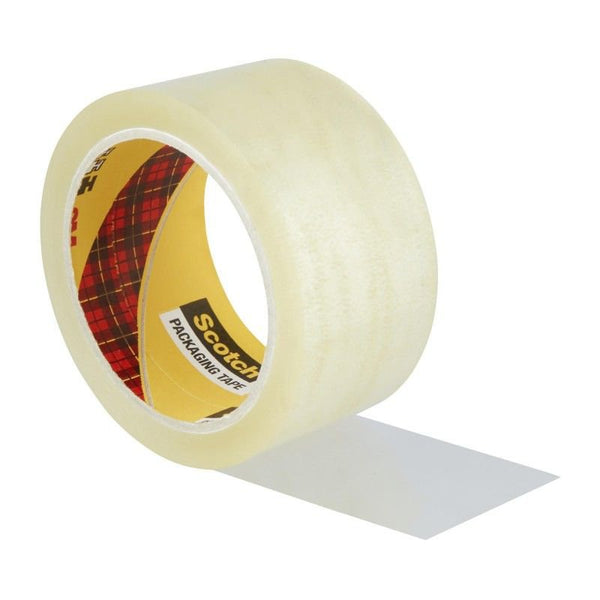 Scotch Packaging Tape Heavy Transparent 50mm x 66m (Pack 6) 7100094739 - UK BUSINESS SUPPLIES