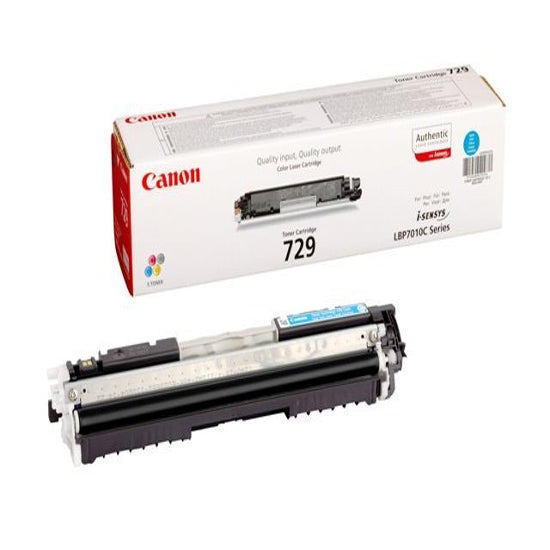 Canon 729C Cyan Standard Capacity Toner Cartridge 1k pages - 4369B002 - UK BUSINESS SUPPLIES