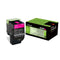 Lexmark 802M Magenta Toner Cartridge 1K pages - 80C20M0 - UK BUSINESS SUPPLIES