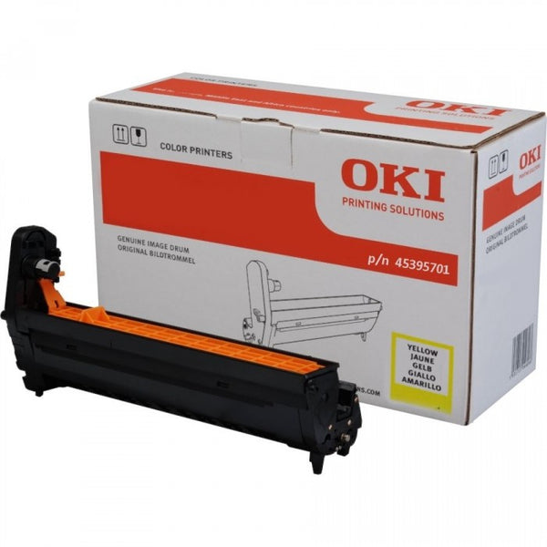OKI Yellow Drum Unit 30K pages - 45395701 - UK BUSINESS SUPPLIES
