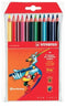STABILO Trio Thick Colouring Pencil Assorted Colours (Pack 12) - 203/12-01 - UK BUSINESS SUPPLIES