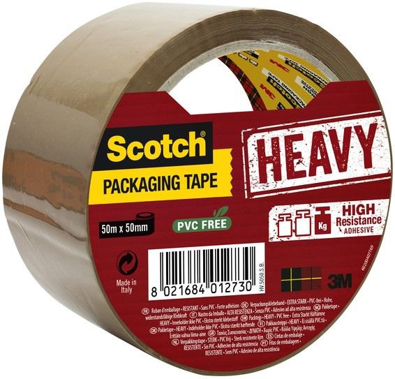 Scotch Packaging Tape Heavy Brown 50mm x 50m (Pack 1) 7100094742 - UK BUSINESS SUPPLIES