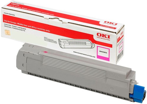 OKI Magenta Toner Cartridge 3K pages - 46508710 - UK BUSINESS SUPPLIES