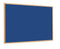 Magiboards Slim Frame Blue Felt Noticeboard Wood Frame 1800x1200mm - NF1WB7BLU - UK BUSINESS SUPPLIES