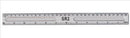 ValueX Plastic Ruler 30cm Clear - 796500/SINGLE - UK BUSINESS SUPPLIES