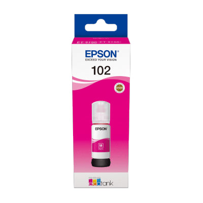 Epson 102 Magenta Ink Cartridge 70ml - C13T03R340 - UK BUSINESS SUPPLIES