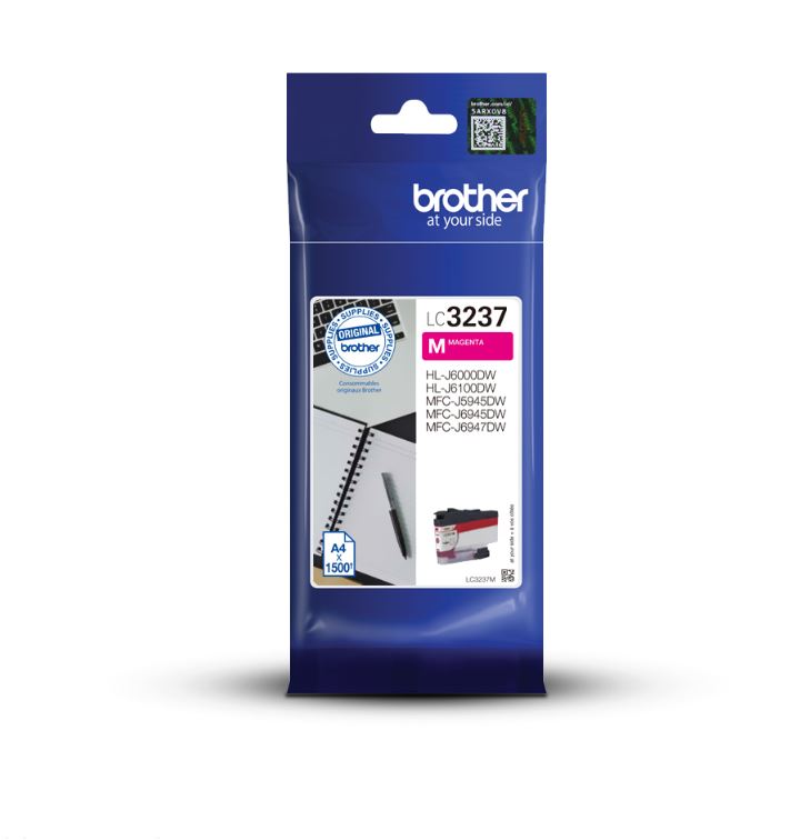 Brother Magenta Ink Cartridge 16ml - LC3237M - UK BUSINESS SUPPLIES