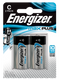 Energizer Max Plus C Alkaline Batteries (Pack 2) - E301324203 - UK BUSINESS SUPPLIES