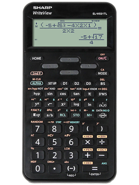 Sharp ELW531T 16 Digit Scientific Calculator Black SH-ELW531TLBBK - UK BUSINESS SUPPLIES