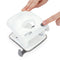 Rapesco Eco X5-40ps Less Effort 2 Hole Punch Plastic Soft White - 1526 - UK BUSINESS SUPPLIES