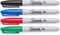 Sharpie Permanent Marker Fine Tip 0.9mm Line Assorted Standard Colours (Pack 4) - 1985858 - UK BUSINESS SUPPLIES