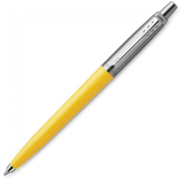 Parker Jotter Ballpoint Pen Yellow Barrel Blue Ink - 2076056 - UK BUSINESS SUPPLIES