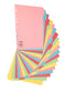 ValueX Divider 20 Part A4 155gsm Card Assorted Colours - 80005DENT - UK BUSINESS SUPPLIES