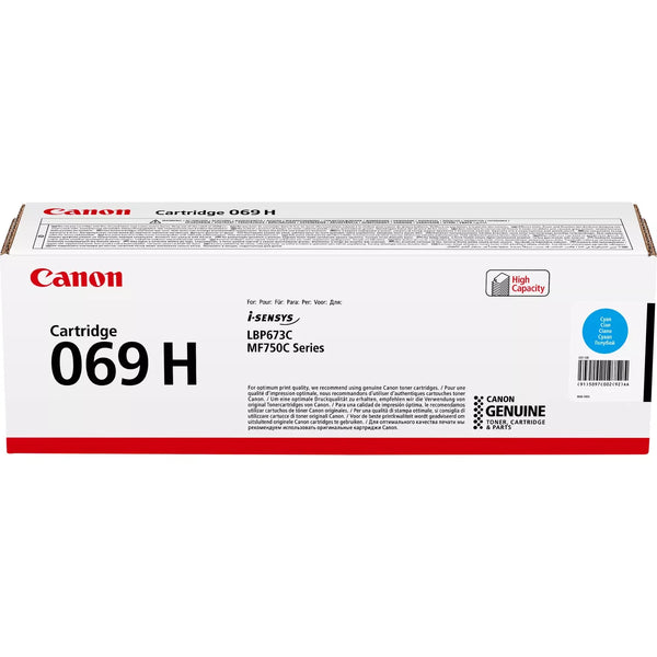Canon 069H Cyan Toner Cartridge High Yield 5097C002 - UK BUSINESS SUPPLIES