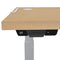 Fellowes Levado Height Adjustable Desk Maple 1200mm 9787101 - UK BUSINESS SUPPLIES