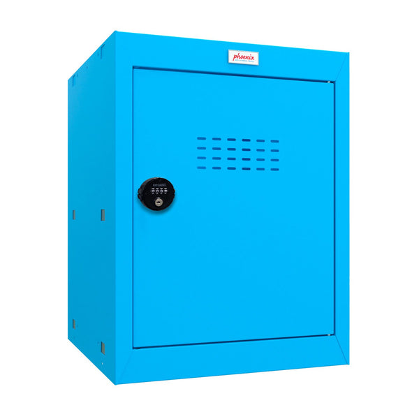 Phoenix CL Series Size 2 Cube Locker in Blue with Combination Lock CL0544BBC - UK BUSINESS SUPPLIES