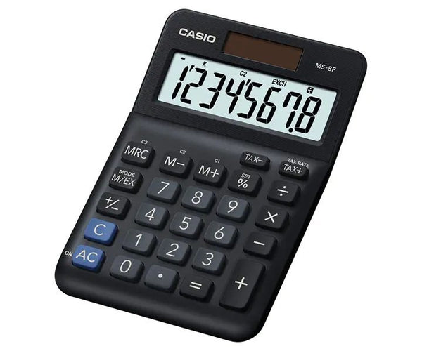 Casio MS-8F 8 Digit Desk Calculator MS-8F-WA-EP - UK BUSINESS SUPPLIES
