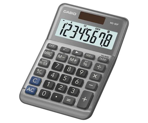 Casio MS-80F 8 Digit Desk Calculator MS-80F-WA-UP - UK BUSINESS SUPPLIES