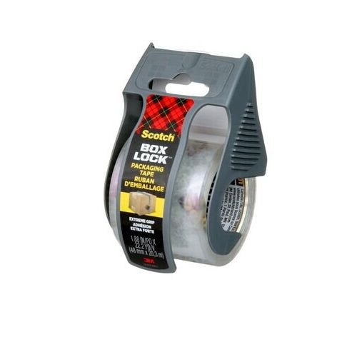 Scotch Box Lock Packaging Tape 195-EF 48 mm x 20.3 m (Pack 1 Roll with Dispenser) 7100263095 - UK BUSINESS SUPPLIES