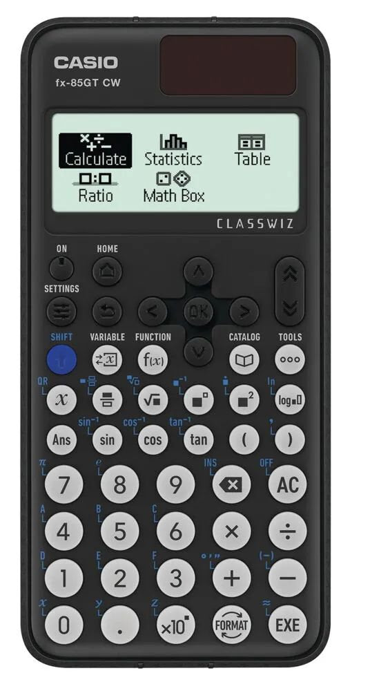 Casio Classwiz Scientific Calculator Dual Powered FX-85GTCW-W-UT - UK BUSINESS SUPPLIES