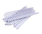 ValueX Binding Comb A4 12mm White (Pack 100) 6201001 - UK BUSINESS SUPPLIES