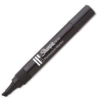 Sharpie W10 Permanent Marker Chisel Tip 1.5-5mm Line Black (Pack 12) - S0192654 - UK BUSINESS SUPPLIES