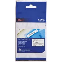Brother Black On White PTouch Ribbon 9mm x 8m - MK221BZ - UK BUSINESS SUPPLIES
