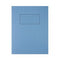 Silvine 9x7 inch/229x178mm Exercise Book Ruled Blue 80 Pages (Pack 10) - EX104 - UK BUSINESS SUPPLIES