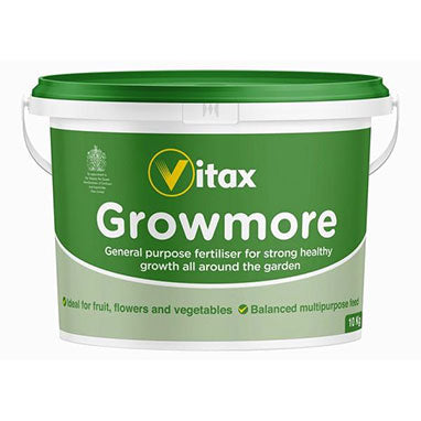 Vitax Growmore Multi-Purpose Fertiliser 10kg Tub - UK BUSINESS SUPPLIES