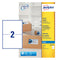 Avery Inkjet Address Label 200x143.5mm 2 Per A4 Sheet White (Pack 50 Labels) J8168-25 - UK BUSINESS SUPPLIES
