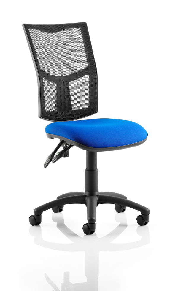 Eclipse Plus II Mesh Chair Blue KC0168 - UK BUSINESS SUPPLIES