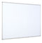 Bi-Office Maya Non Magnetic Melamine Whiteboard Grey Plastic Frame 600x450mm - MB0412186 - UK BUSINESS SUPPLIES