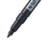 Pentel N50S Permanent Marker Fine Bullet Tip 0.5-1mm Line Black (Pack 12) - N50S-A - UK BUSINESS SUPPLIES
