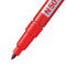 Pentel N50S Permanent Marker Fine Bullet Tip 0.5-1mm Line Red (Pack 12) - N50S-B - UK BUSINESS SUPPLIES