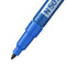 Pentel N50S Permanent Marker Fine Bullet Tip 0.5-1mm Line Blue (Pack 12) - N50S-C - UK BUSINESS SUPPLIES