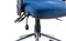Chiro High Back Chair with Arms Blue OP000007 - UK BUSINESS SUPPLIES