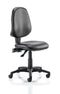 Eclipse Plus II Vinyl Chair Black Without Arms OP000029 - UK BUSINESS SUPPLIES