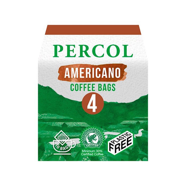 Percol Americano Coffee Bags Pack 10s - UK BUSINESS SUPPLIES