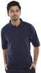 Beeswift Polo Shirt Heavy Knit {260gsm} NAVY {All Sizes} - UK BUSINESS SUPPLIES