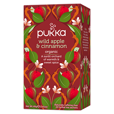 Pukka Organic Wild Apple & Cinnamon Tea 20's - UK BUSINESS SUPPLIES